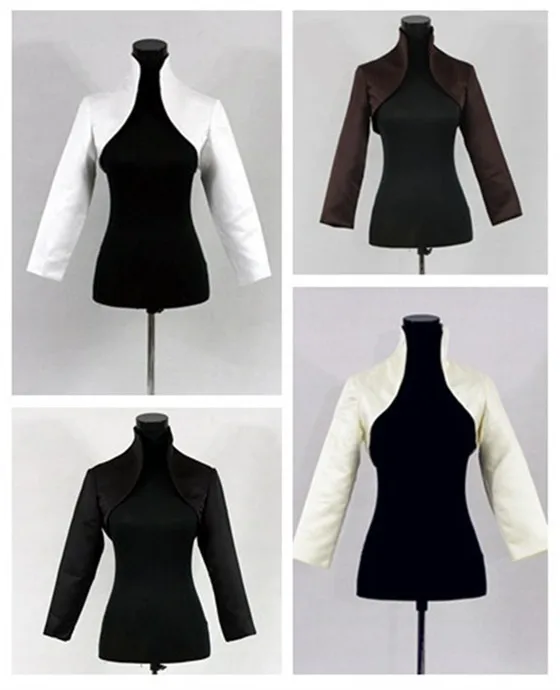Белый черный БОЛЕРО СВАДЕБНЫЙ жакет с длинным рукавом|bolero wedding jacket|bridal shrugbolero |