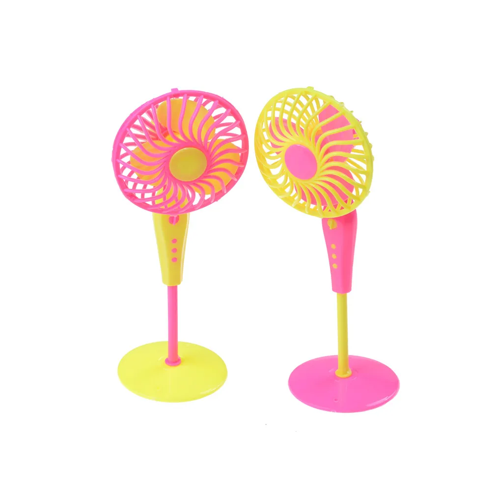 Миниатюрный Кукольный домик CosCosX куклы случайного цвета напольный мини-веер