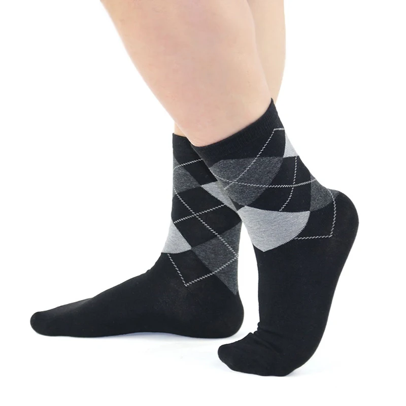 

Combed Cotton Men Dress Socks Quality Brand New Fahion Casual Soft Breathable Coolmax Business Long Male Socks For Men Plus Size