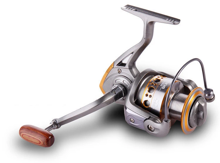 2000-6000 13 Bearings Spinning Fishing Wheel 5.2:1 Speed Ratio Sea Reel Lure Tackle Tools | Спорт и развлечения