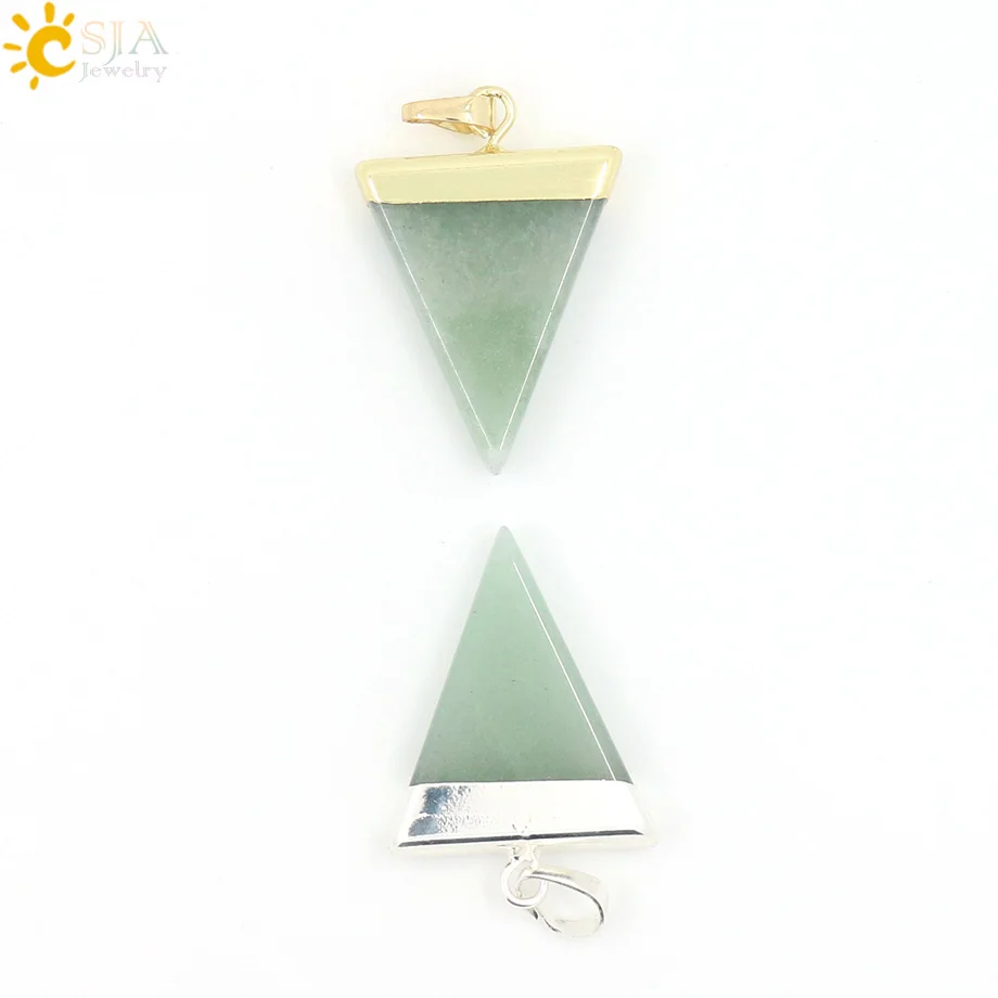 CSJA 2015 Рейки Исцеление натуральный драгоценный камень модные ювелирные изделия