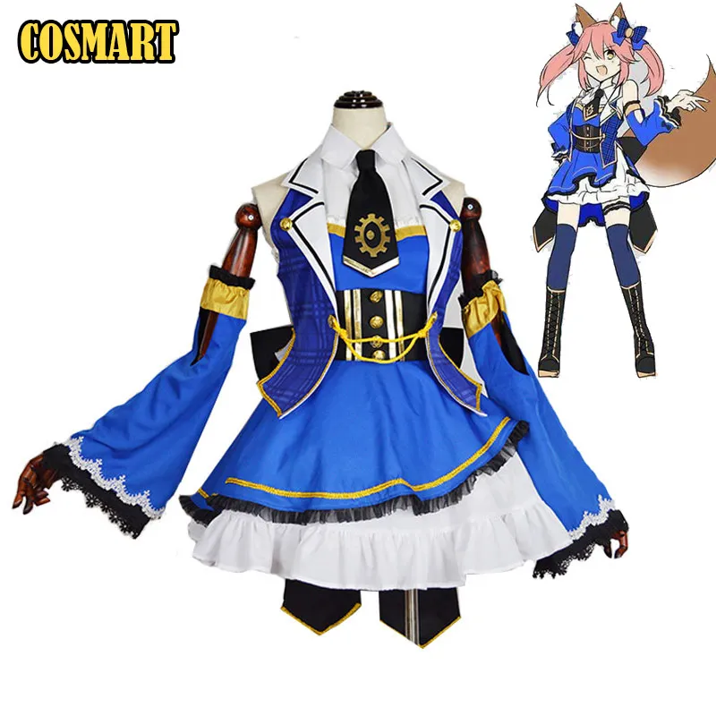 

FGO Fate Grand Order Extra CCC Caster Tamamo no Mae Cosplay Costume SJ Uniform Lolita Dress Halloween Suit For Women Outfit New