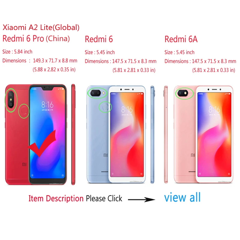 Для Coque чехол на Xiaomi Redmi 6a Xiomi 6 Pro задняя крышка силиконовый мягкий Сверхтонкий