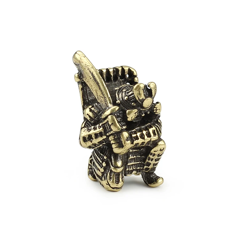 Винтажный латунный нож дикого воина бусины зонт веревка бисер уличный гаджеты