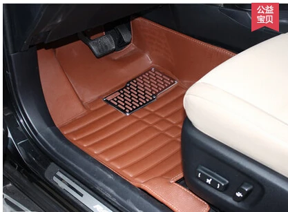 Лучший коврики! Специальные коврики для Toyota RAV4 2015 non-slip прочный водонепроницаемый