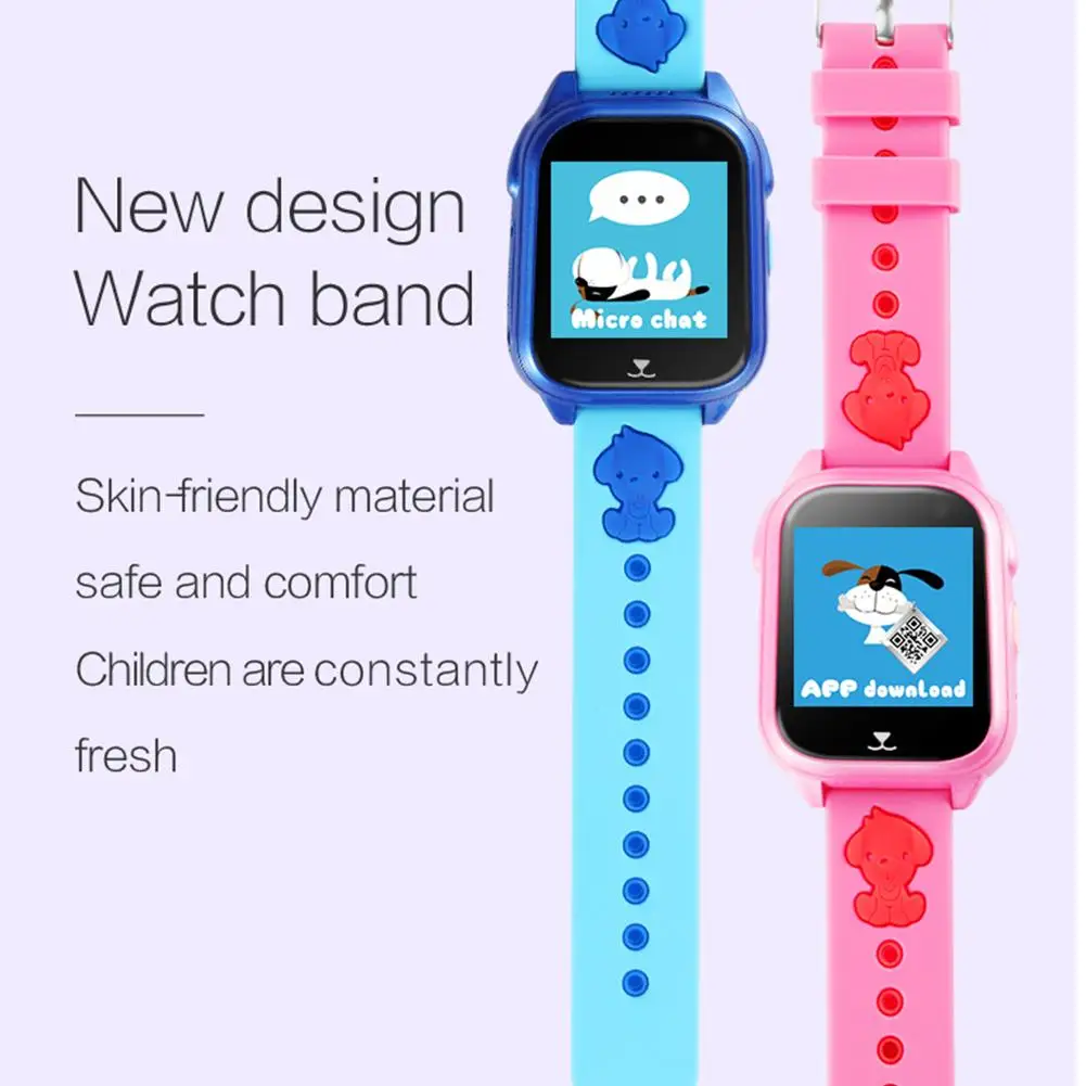 TWOX M06 Smart Watch Child GPS Phone Positioning 1.44 Inch Color Touch Screen For Children Q50 Waterproof Baby | Электроника