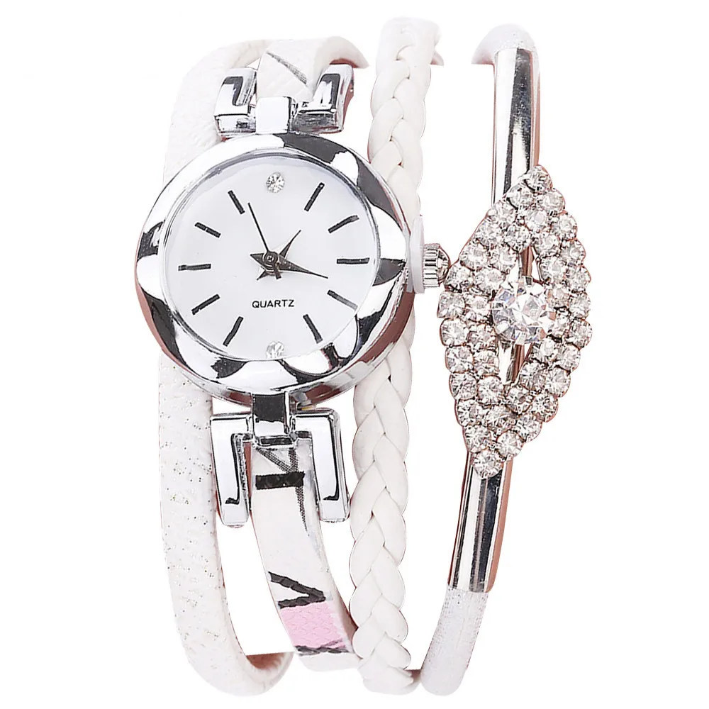 White Montre Femme CCQ модные часы для женщин девочек Аналоговые кварцевые наручные часы женская одежда браслет часы Reloj Mujer Relogio Feminino - Цвет: White