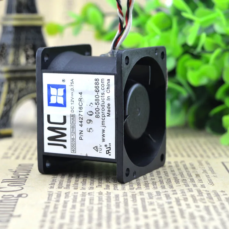 Двухсторонний вентилятор для JMC 405038-12HB HAB 12 в 0 75 А 4038 4 см 442716CR-5 | Компьютеры и офис