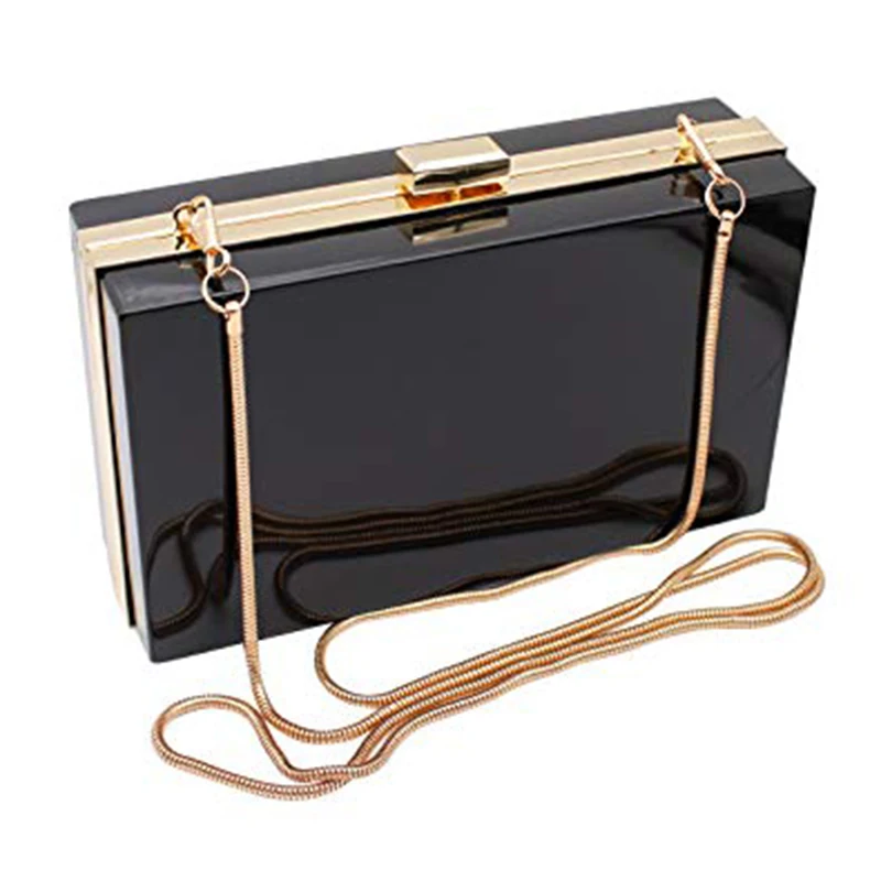 Фото FGGS-роскошные акриловые Модные прозрачные вечерние клатчи Наплечные сумки сумка