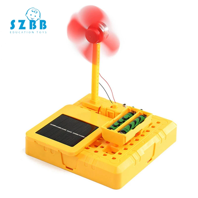 SZ Паровая модель игрушки Diy солнечный вентилятор развивающий Интеллектуальный