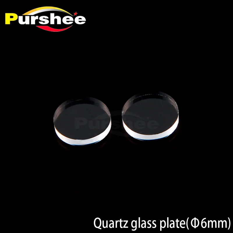 Кварцевая стеклянная пластина (D = 6 мм)|plate|plate glass |