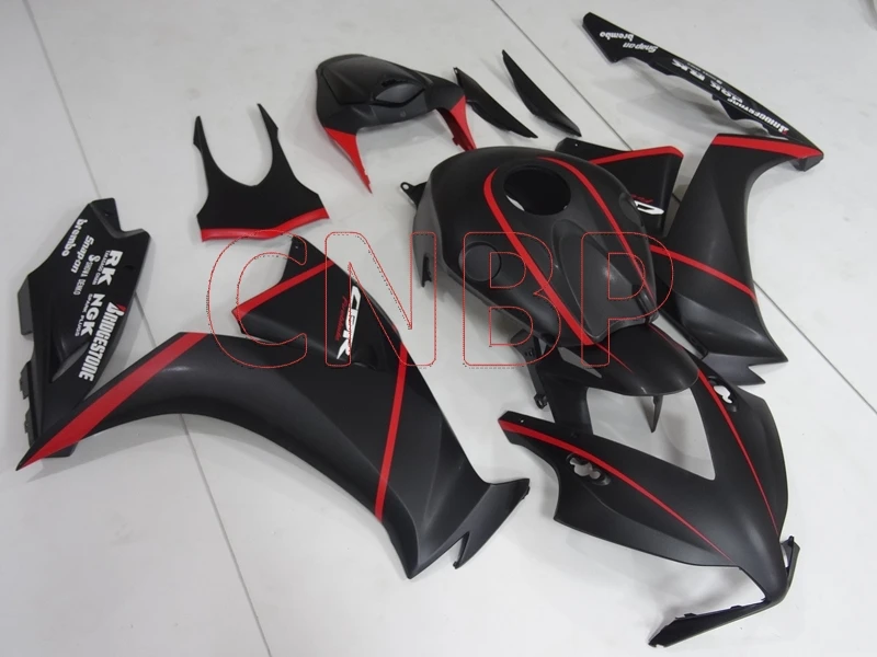 Abs Fairing CBR 1000 RR 2012 - 2014 Red Black Full Body Kits CBR1000 12 13 Plastic Fairings for Honda Cbr1000RR | Автомобили и