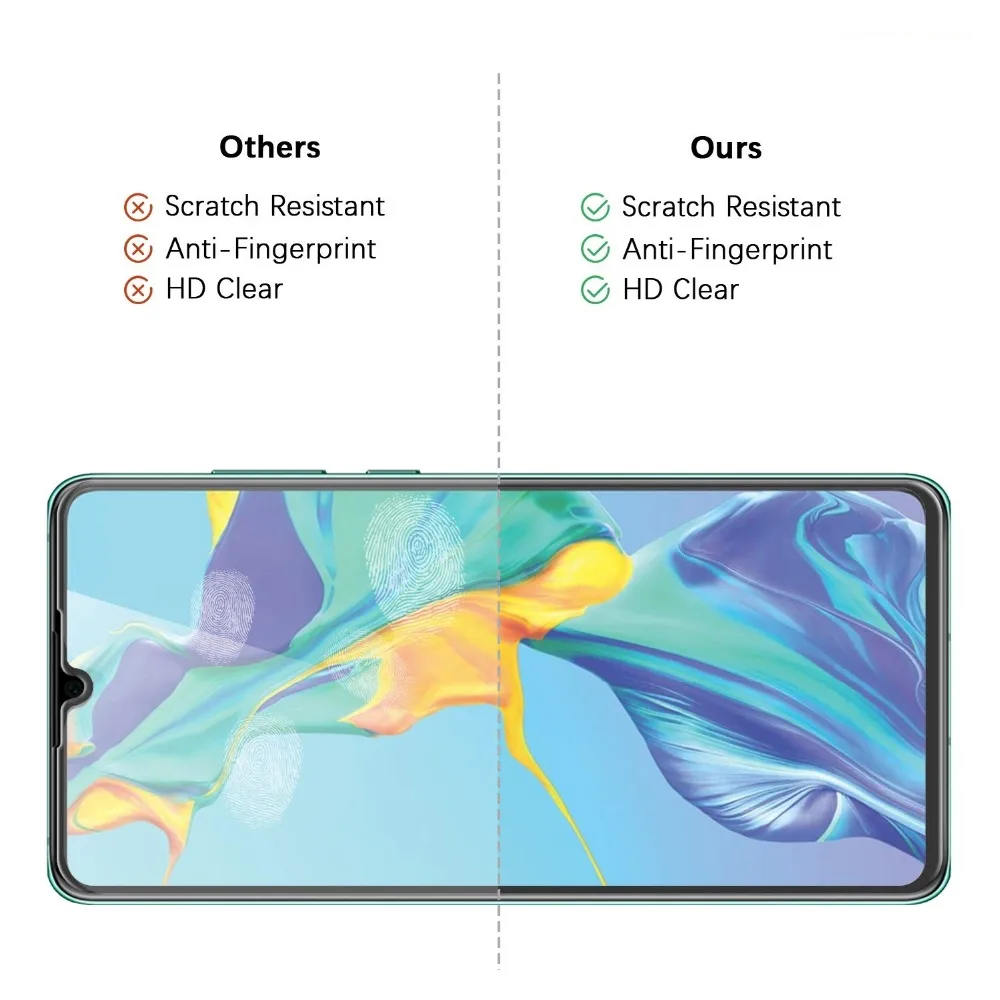 3D полное покрытие закаленное стекло для Huawei P30 Pro Защитное Lite защита экрана на