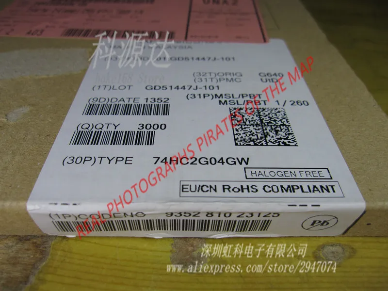 50 шт./лот 74HC2G04GW 125 TSSOP6 74HC2G04 в наличии|inverter| |