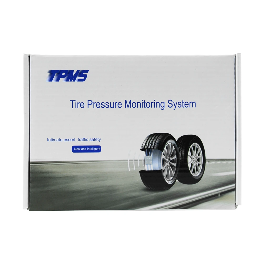 Новейшая Солнечная энергия автомобиля TPMS в режиме реального времени цифровой дисплей сигнализация с шинами давление и система контроля температуры для автоматической безопасности