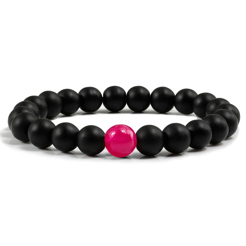 Модные Халцедон Цвета красной розы из бисера натуральный тигровый глаз