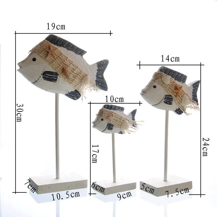 Diy серии океана деревянные поделки подарок из трех частей тропическая рыба