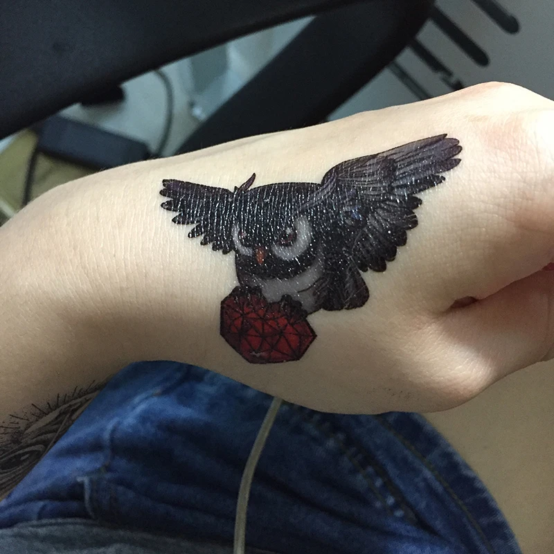Прохладный Орел татуировки для Для мужчин женщин Водонепроницаемый Временные