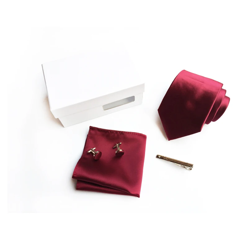 2018 высококачественный Классический мужской галстук 8 см однотонный черный