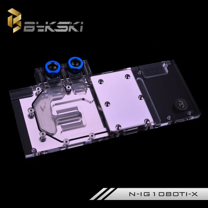 Bykski N-IG1080TI-X блок водяного охлаждения GPU для красочных iGame GTX 1080 Ti Vulcan AD