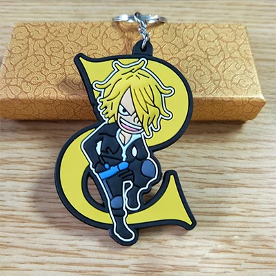 Экшн фигурка Luffy Zoro из японского аниме цельный ПВХ брелок для ключей Минифигурка