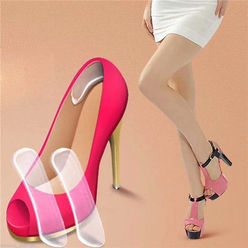 2 шт./компл. из силиконового геля защищающий пятки подушки протектор Мягкий ног