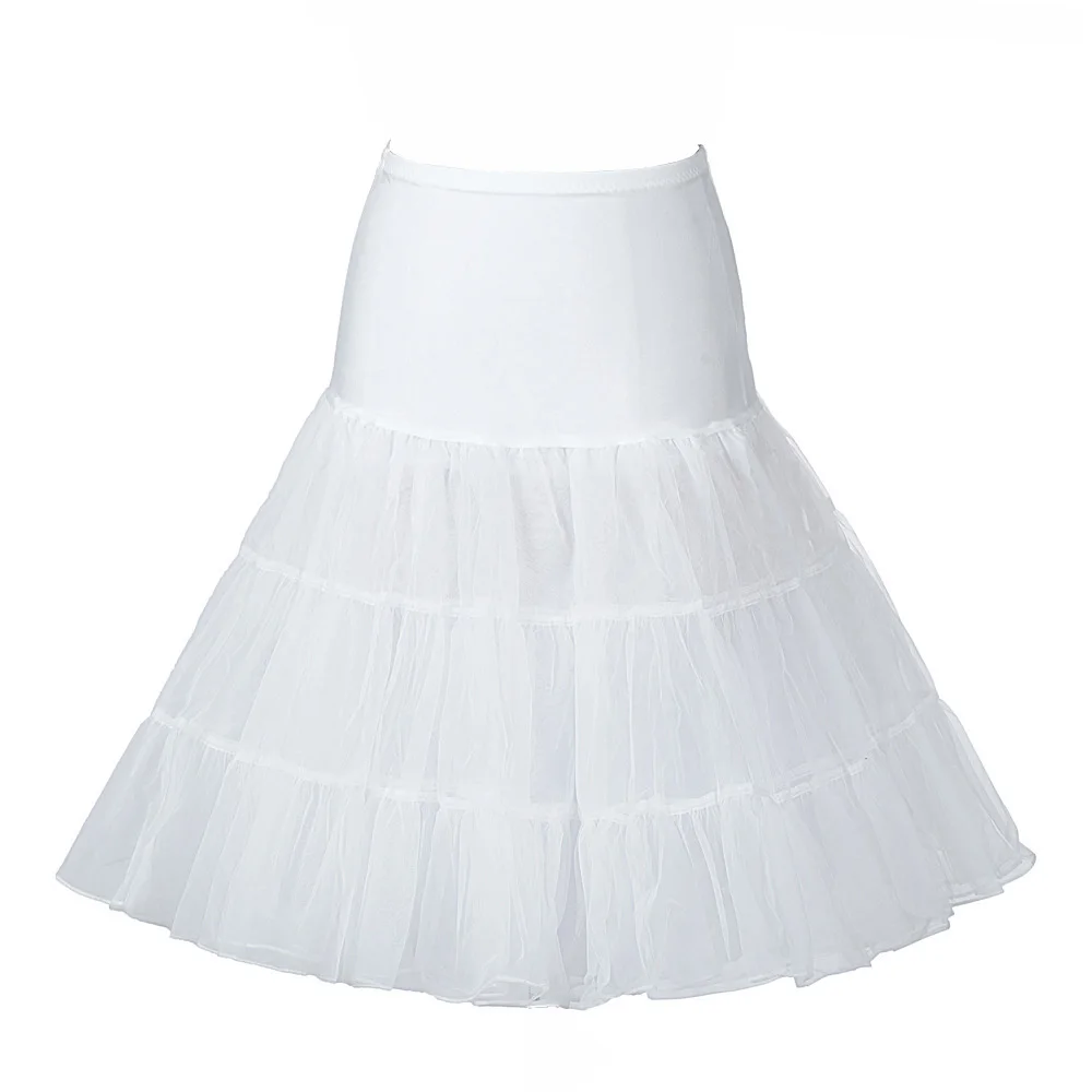 Юбки Silps свинг Рокабилли пушистый Underskirt Петтикота Кринолайн для Свадьбы Люкс
