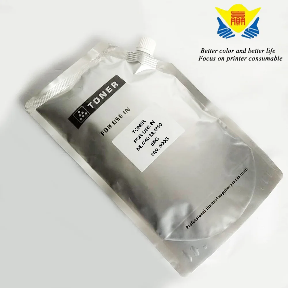 JIANYINGCHEN compatible refill black Toner Powder for Samsung ML1740 ML1750 laser printer 1 bag 500g | Компьютеры и офис