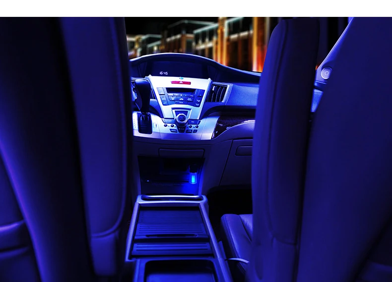 Творческий Внутренние светодиодные лампы 12V автомобильные сигареты светильник er светильник светодиодный лампы Авто Синий светильник атмосфера светильник s Декор QP096