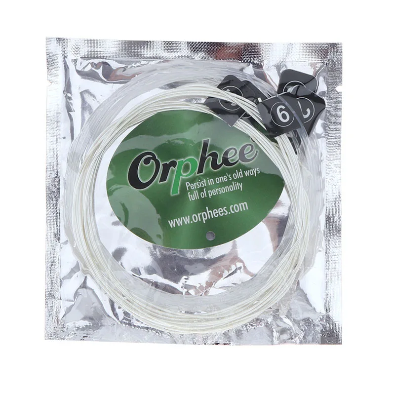 Orphee 6 шт./компл. классические Струны для гитары нейлон и Посеребренная проволока