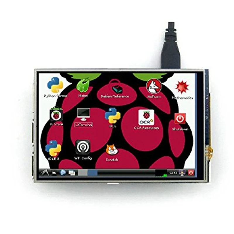 4 дюймовый дисплей Elecrow Raspberry Pi с сенсорным экраном ЖК TFT HD 480X320 Интерфейсный
