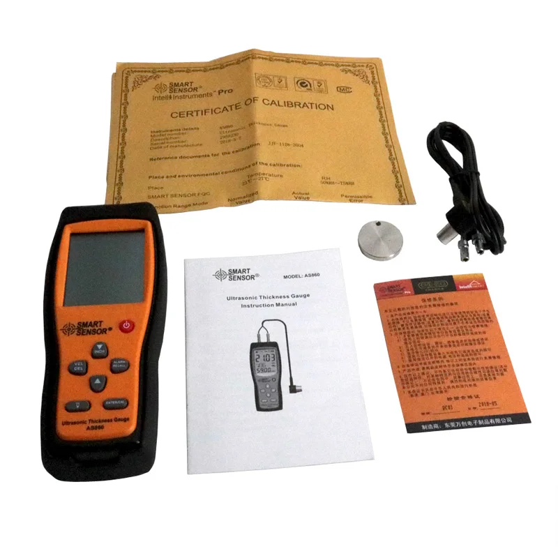 Digital AS860 Ultrasonic Thickness Gauge Smart Sensor Portable thickness tester | Инструменты