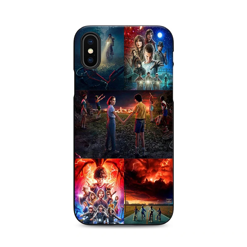 Необычные вещи Сезон 3 чехол для телефона для iPhone X XR XS MAX 6 7 8 plus 5 5S 6s se для Apple мягкий силиконовый черный чехол