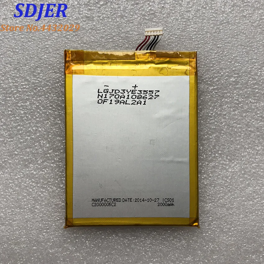 TLP020C2 2000 мАч аккумулятор для Alcatel Idol x1s 6034R S950 Idol x 6037y 6040x6032 TCL S950 аккумулятор смартфона
