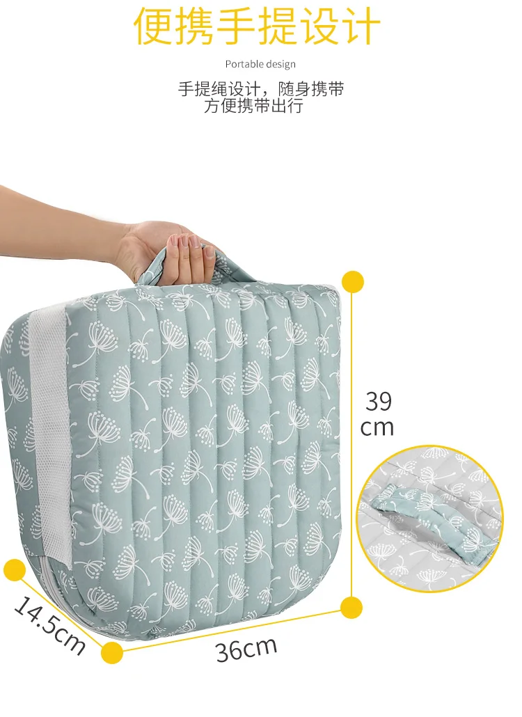 Portable collapsible crib newborn 0-7 months baby bed multi-function net weight 2.1kg breathable | Мать и ребенок