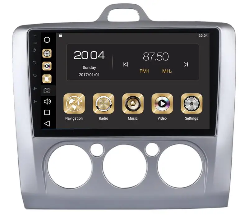 Carplay 4GB/8 GB/ Core 9 &quotAndroid 10 автомобильный dvd проигрыватель с Gps для Ford Focus 2 II Focus2 FocusII