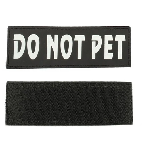 2 шт. пользовательские собака название Животное Жгут Воротник поводок label персонализировать Услуги безопасности Собака Имя Тега кошка Жгут жилет этикетки Стикеры - Цвет: Do Not Pet