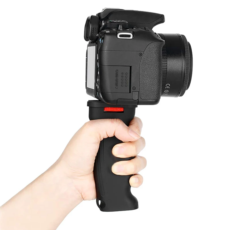 Эргономичный держатель для камеры совместим с DSLR видеокамерой и экшн-камерой |