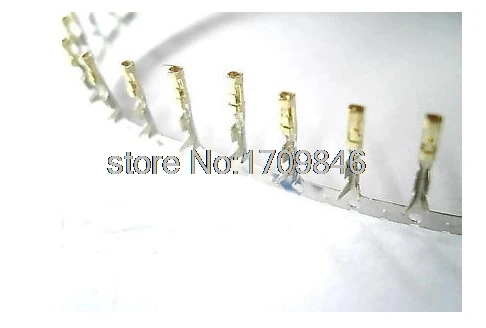 200 шт. Женский контактный разъем Dupont позолоченный 2 54 мм|connector receptacle|connectors compressiongold