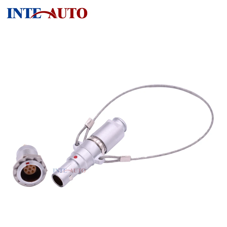 Лучший M9 Кабельный разъем металлическая электрическая вилка с разъемом шнура