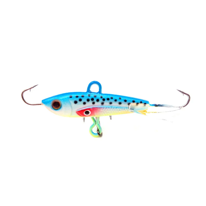 4 шт. 60 мм 10 г Новое Прибытие Рыболовные Приманки Зимняя Подледная Рыбалка Жесткий