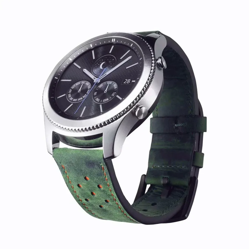 Ремешок 22 мм 20 мм для samsung gear S3 s2 sports Frontier Classic galaxy watch active 42 мм 46 мм ремешок huami amazfit bip huawei GT 2