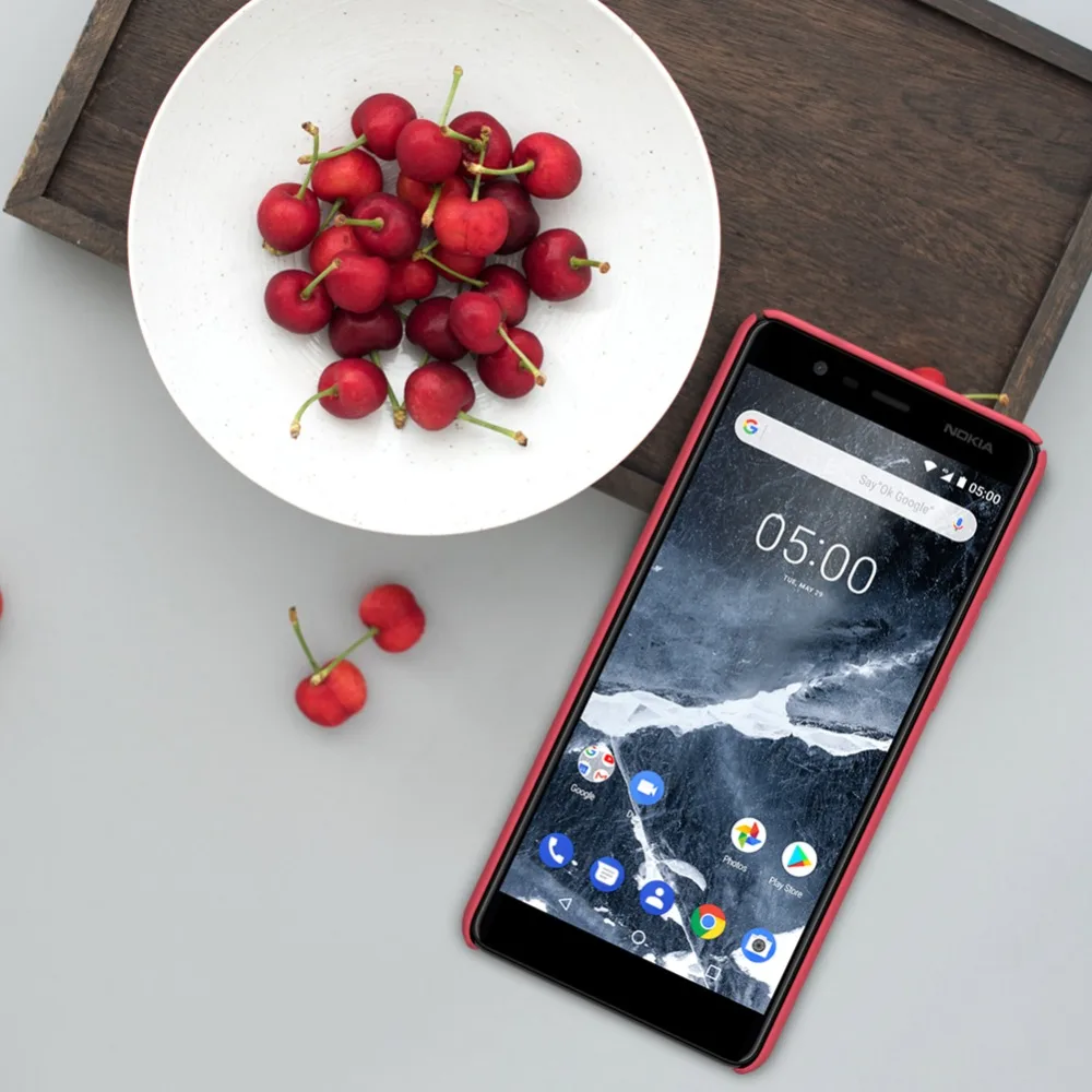 Матовый чехол NILLKIN для Nokia 5,1 из жесткого поликарбоната, пластиковый матовый чехол на заднюю панель, чехол для телефона s для Nokia 5,1 в подарок