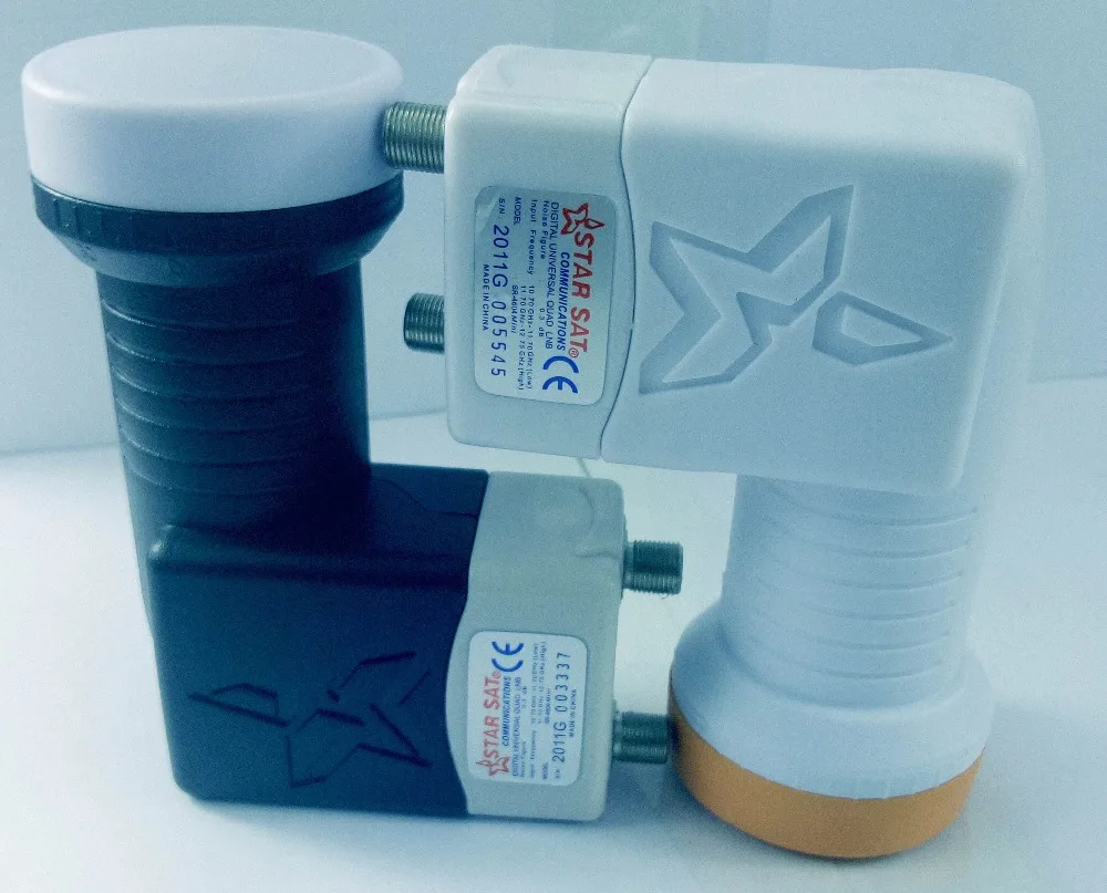Двойной LNB SR 3602W Бесплатная доставка лучший сигнал цифровой HD универсальный KU Band с