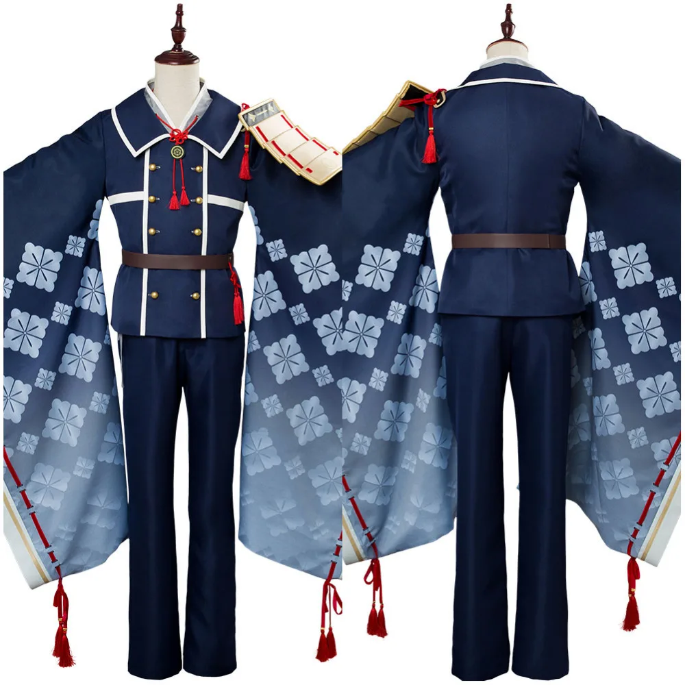 

Touken Ranbu Online Cosplay Hakusan Yoshimitsu Cosplay Costume Uniform Full Suit Halloween Carnival Cosplay Costumes