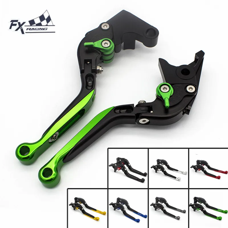 Для KAWASAKI Z750 Z 750 2007 2012 CNC алюминиевые Мотоциклетные аксессуары Складные Выдвижные