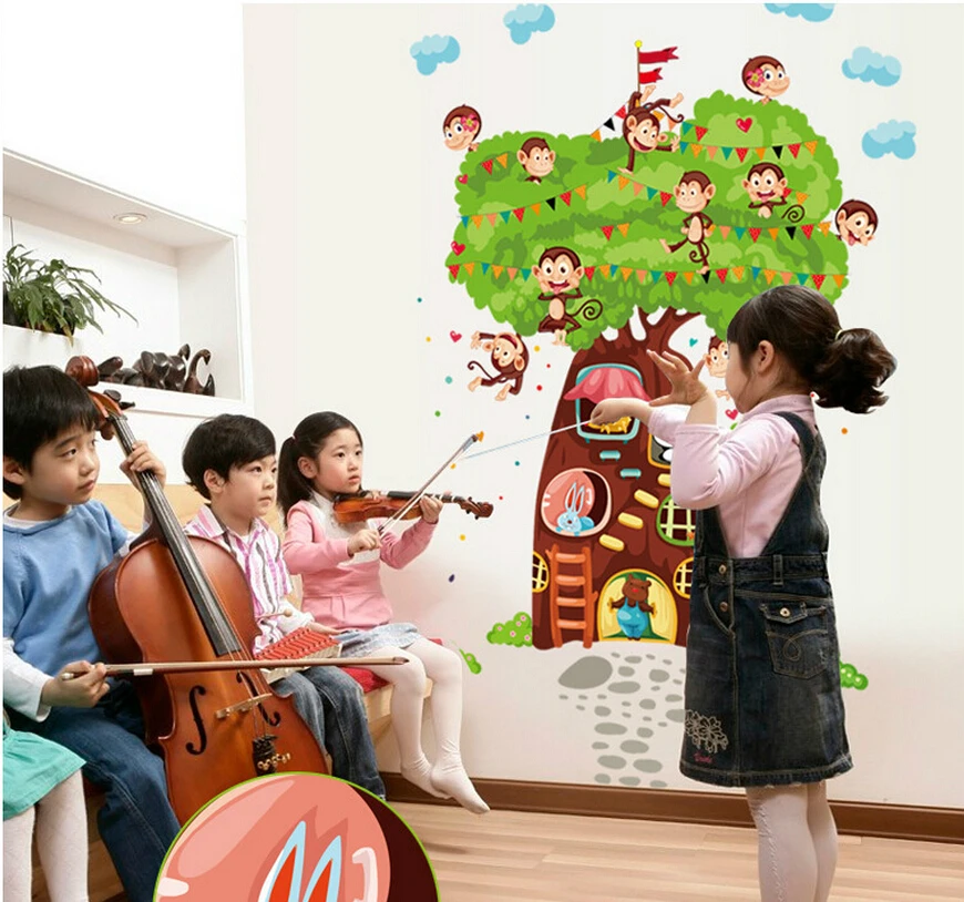 &quotКрасивые цветные настенные наклейки с одуванчиком романтическое украшение