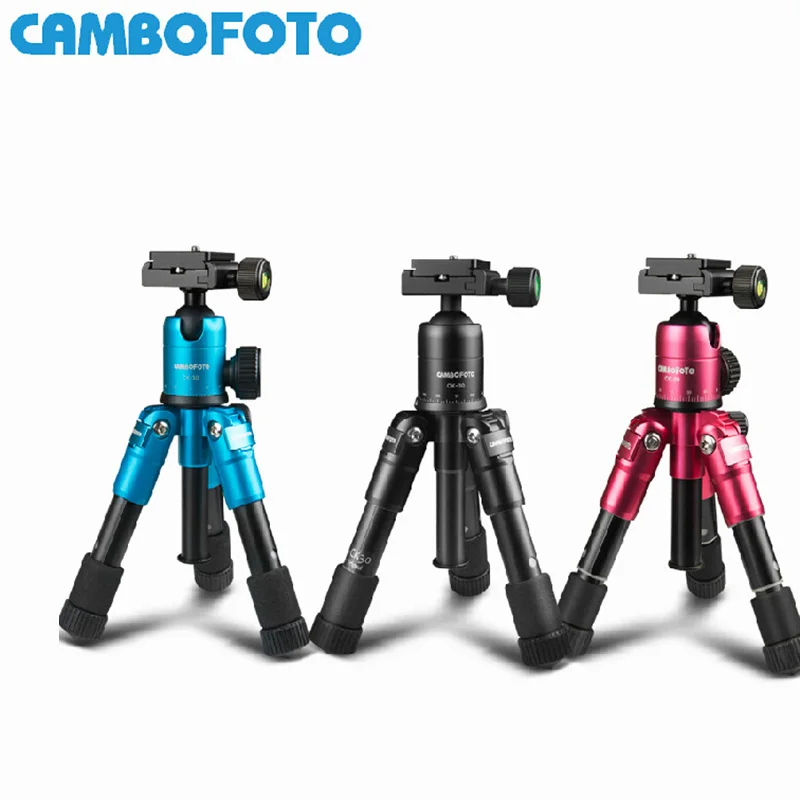 CAMBOFOTO M225 + CK30 мини штатив Трипод для Камера видео гибкий триподес Para Camaras