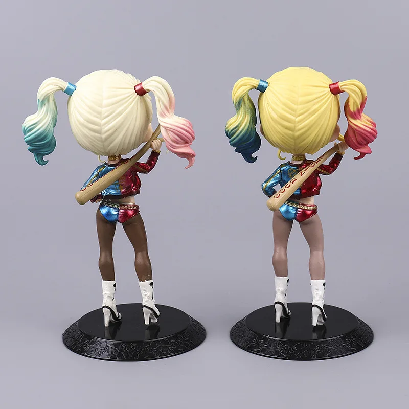 Q Posket Princess Doll DC Comics Harley Quinn Mini Lovely PVC QPosket Figures Collectible Girls Toys For Children Gifts | Игрушки и