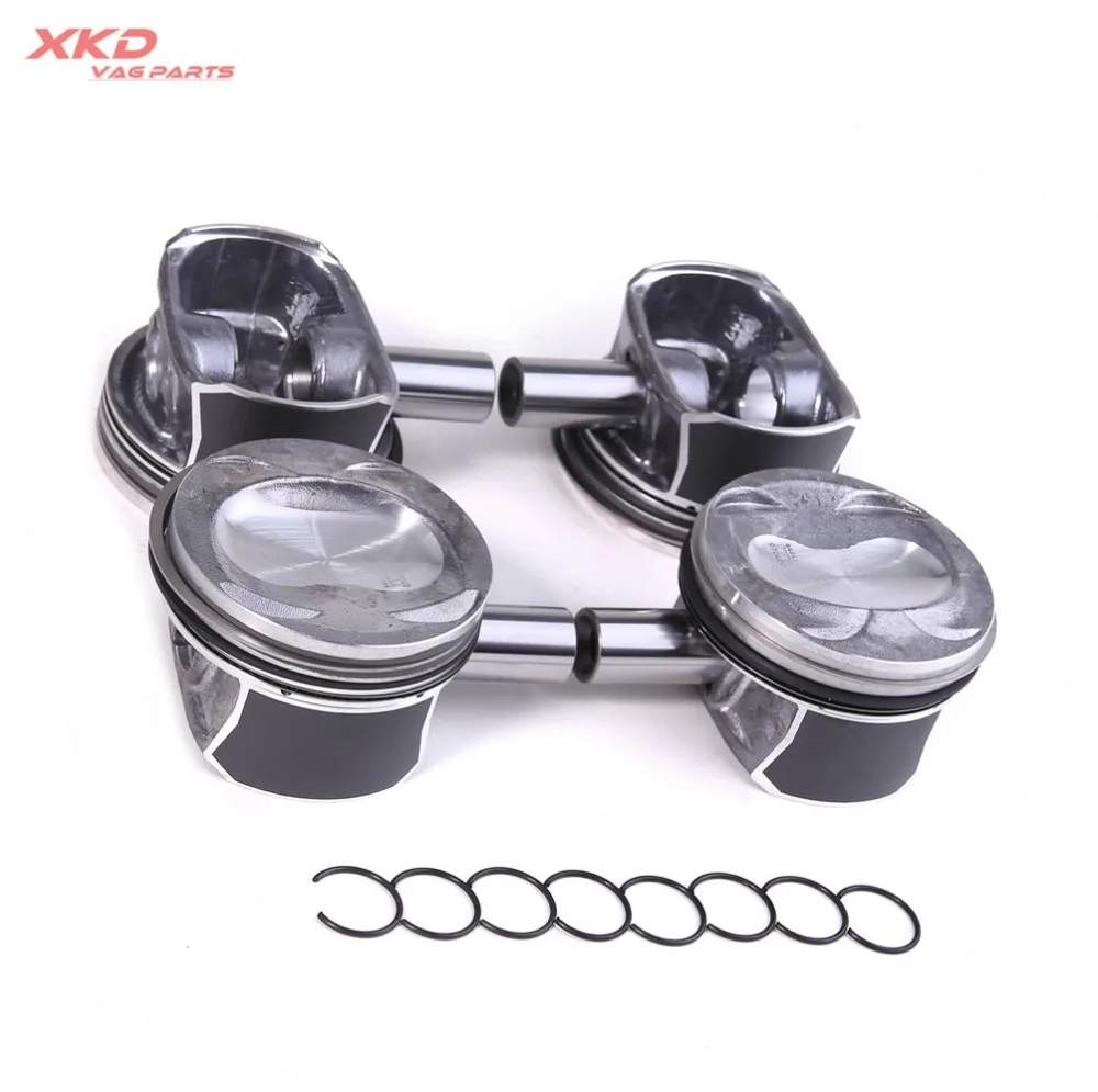 1,4 T CAXA поршневой и кольцевой комплект для VW Golf 12-13 Jetta 11-17 Tiguan 12-17 EOS 11-16